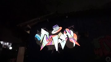 Graffiti Mapping By TECHOO at Surface Sprayer