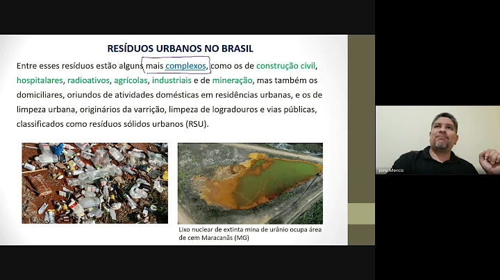 Quais os principais problemas causados pelo descarte dos resíduos urbanos no Brasil?