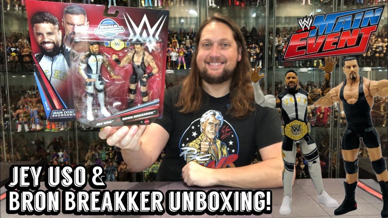 Джей Усо и Брон Брейккер: поединок за чемпионский титул WWE!