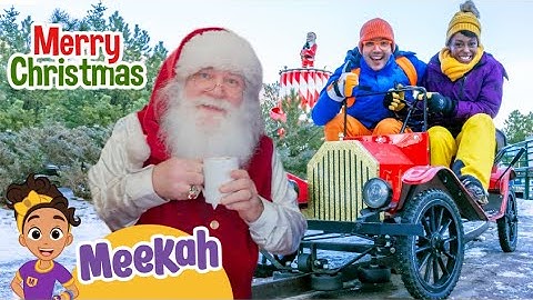 Meekah & Blippi Celebrate Christmas! | Educational Videos for Kids