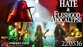 Fleshgod Apocalypse &amp; Hate  | Клуб &quot;Звезда&quot;, 22.05.2016 | SKIFMUSIC | JBC