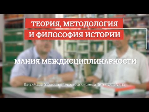 Мания междисциплинарности - Теория, методология и философия истории