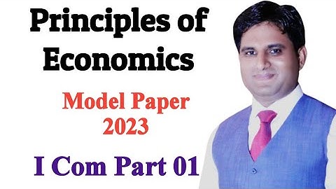 11th class principles of economics guess paper 2023 | i com principles of economics guess paper
