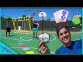 REAL LIFE BASKETBALL TRICK SHOT GIANT BOARD GAME!