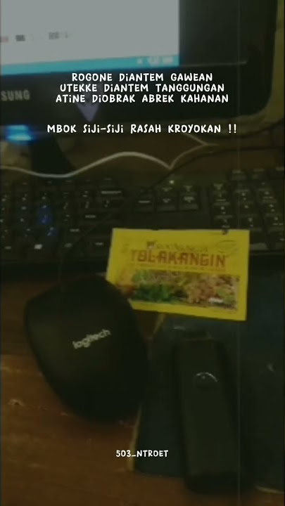 rogone diantem gawean|uteke diantem tanggungan|status whatsapp