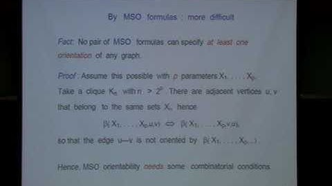Bruno Courcelle (LaBRI) / On the constructive power of monadic second-order logic