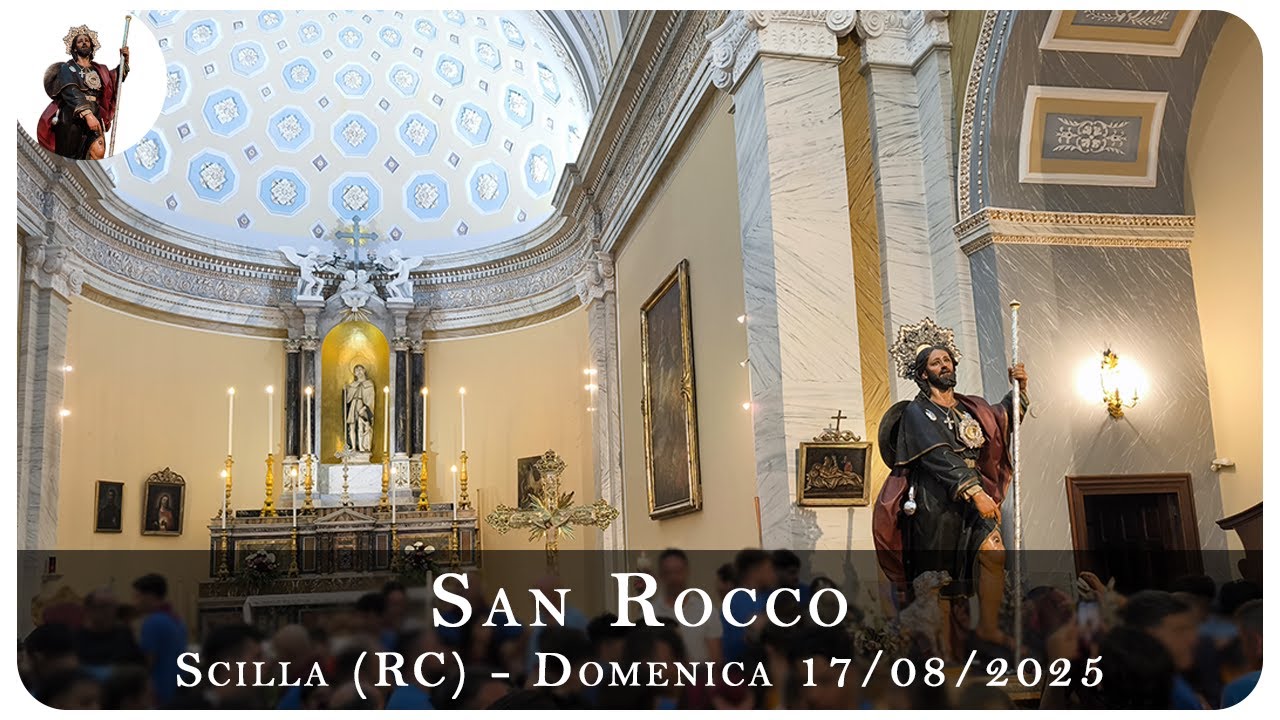 Processione San Rocco - Scilla (RC) - Domenica 17/08/2025 + Trionfino + Fuochi di mezzanotte