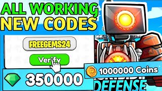 UPDATED NEW ⚠️SKIBIDI TOWER DEFENSE CODES IN MAY 2024 |ROBLOX SKIBIDI TOWER DEFENSE CODES 2024 MAY -