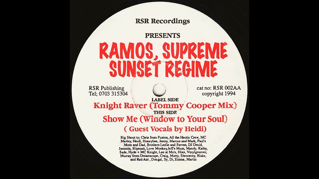 Ramos, Supreme & Sunset Regime - Knight Raver (Tommy Cooper Mix)