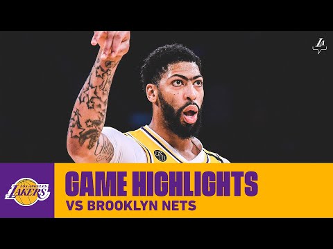 HIGHLIGHTS | Anthony Davis (26 pts, 8 reb) vs. Brooklyn Nets