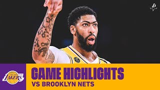 Highlights | anthony davis (26 pts, 8 reb) vs. brooklyn nets