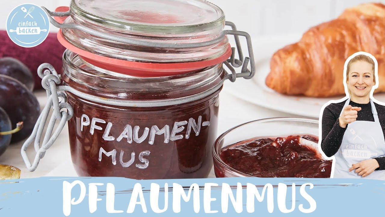 Pflaumenmus | Powidl nach Omas Rezept! 😍 | Zwetschgen-Aufstrich ...