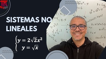 Sistema no lineal 2D (8) con #mathfelix_. Profe. Félix Fernández