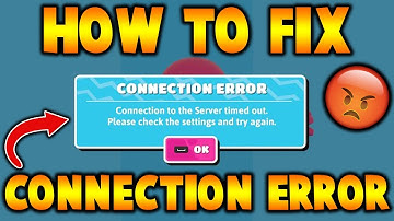 How To Fix Connection Error Fall Guys "Connection to the Server timed out."