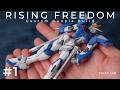 HG RISING FREEDOM GUNDAM | WIP #1 - Proportion Fix | Gunpla Custom
