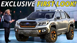 Subaru Ceo Announces NEW $10,000 Pickup Truck & STUNS The Entire Car Industry!