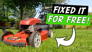 Mower Won’t Start? Try This First! *EASY FIX*