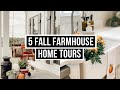 10 Fall Antique Farmhouse Home Tours