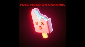 Ice Cream in Blender #shorts #blender #blender3d #b3d #3dmodeling #youtubeshorts