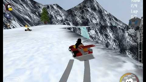 SuperTuxKart Snow Peak Cheat 3