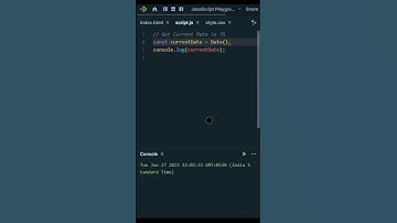 JavaScript Tricks | Get Current Date & Time | #shorts #codingshorts