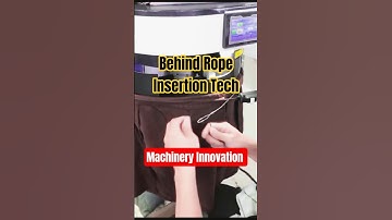 Epic Automatic Waist Rope Threading Machine Revealed - Tools Innovation