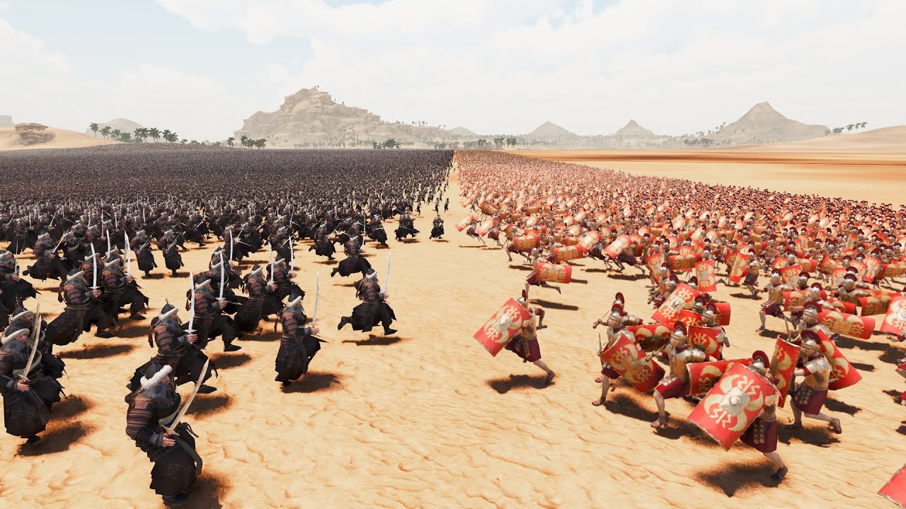 1M Mongol Soldiers Vs 25,000 Roman Generals | Ultimate Epic Battle Simulator 2 UEBS 2