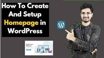 How to Create and Setup Homepage in WordPress | WordPress Tutorial 6 | Divyanshu Decodes