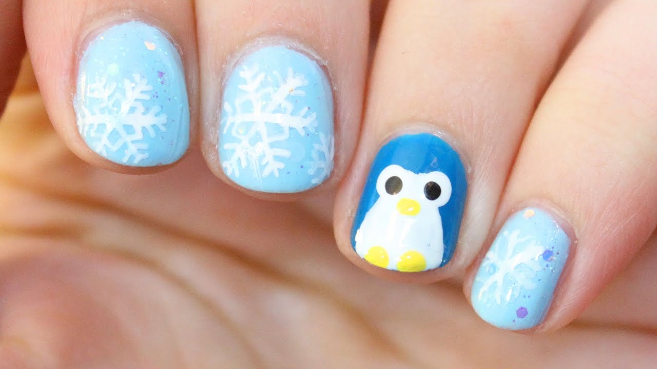 8. Penguin Nail Art for Beginners - wide 1