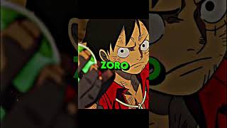 Zoro’s loyalty is unmatched#luffy #zoro #onepiece #oda #4k #anime #edit #amv #strawhats