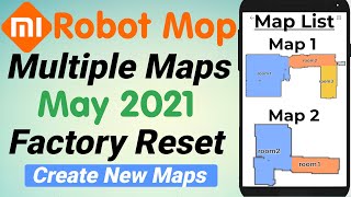 Mi Robot Vacuum Mop P Multiple Floors Multi Map | Mi Robot Mop Multi Floors  Multiple maps | Reset - YouTube