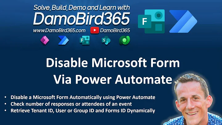 Automate Microsoft Forms Closure in Power Automate Based on Event Signups | Tutorial