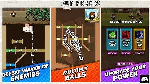 CUP HEROES GAME VIDEO | BEST HEROES:MAMMON | ios & Android Mobile Game / Beginner