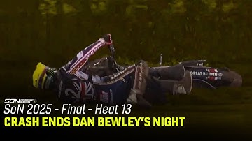 Crash maakt einde aan Dan Bewley