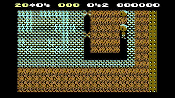 C64 Boulder Dash Construction Kit - 1min06 (not easy)