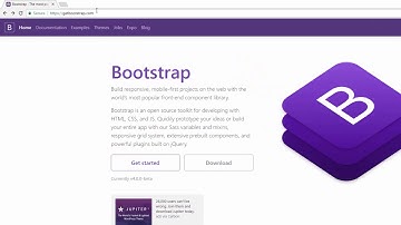 [#28] Bootstrap Framework Version