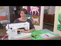 Build quilts using foundation piecing on Fresh Quilting with Violet Craft (205-1)