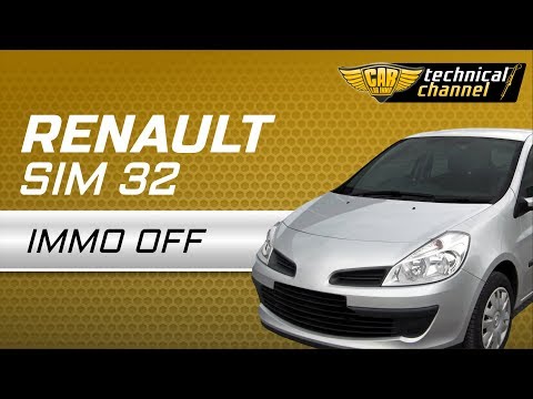 Siemens/Continental SIM32 (Renault) IMMO OFF | Julie Emulator | CarLabImmo