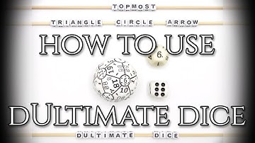How to use dUltimate multifunctional dice