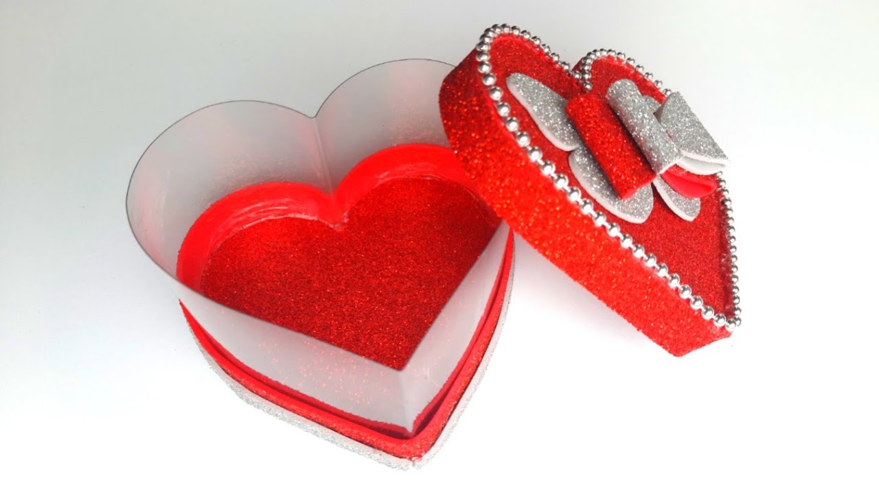Caja de plástico con forma de corazón, bonita caja en forma de corazón  utilizada como plástico en forma de corazón - Paquete de 288.