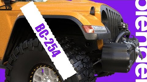 Baking a Jeep – Blender Workflow | Backctage Episode 254
