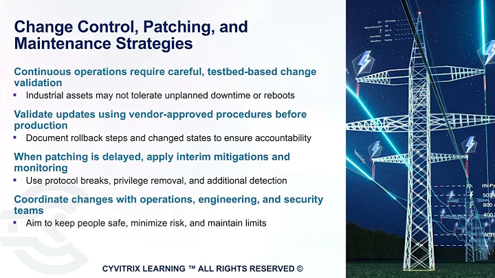 Operational Technology Security in Critical Infrastructure 101
