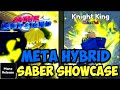 Saber knight king showcase anime last stand