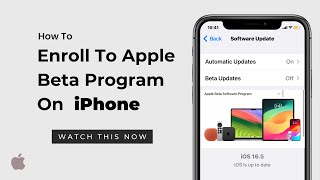 How To Get Beta Software  Updates On iPhone | How To Join Apple Beta Software Program ! For Free Now screenshot 4