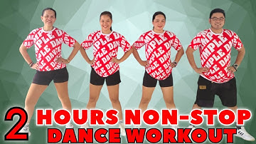 2 hours nonstop - dance workout | nonstop dance remix| Zumba nonstop - warmup exercise | beginners