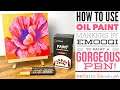 How To Use Oil Emooqi Paint Markers to Create a GORGEOUS Paint By Number PBN | Tutorial | Melanie B