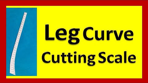 How to make leg curve cutting scale or tailoring tool. Method of making leg curve cutting scale.