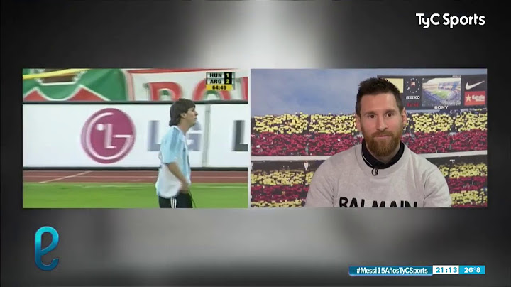 Leo Messi REACCIONA a la expulsión en su debut en la Selección Argentina ante Hungría
