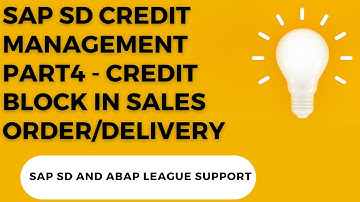 SAP SD CREDIT MANAGEMENT PART4|credit management in sap sd|CREDIT STATUS VBUK-CMGST