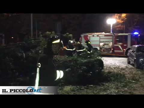 I vigili del fuoco questa notte in via Micca